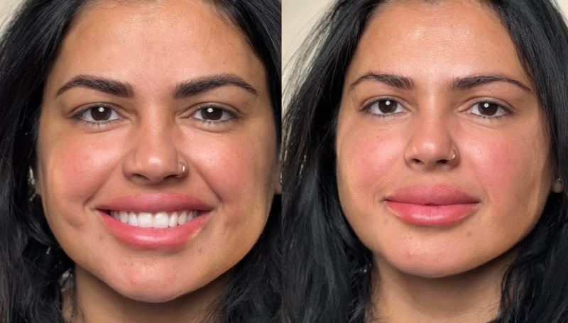 Lip blush transformation — follow Frenkel PMU House on Instagram
