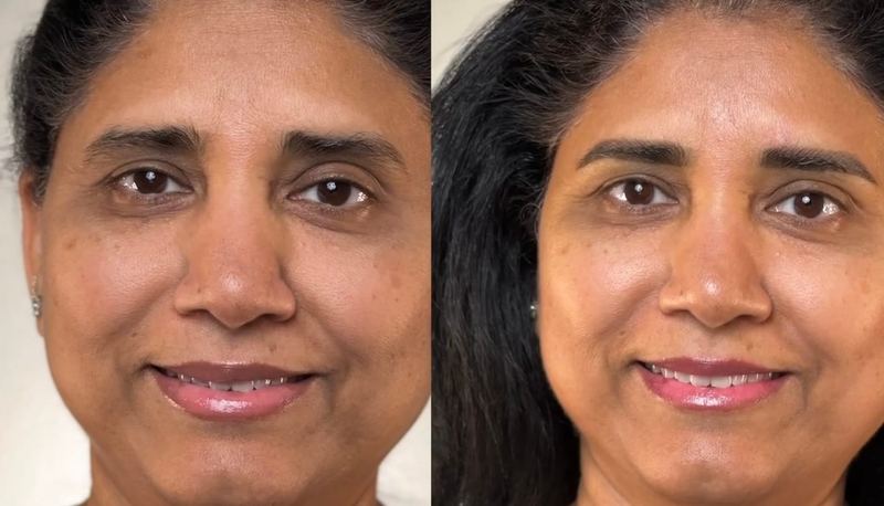 Lip Blush before and after, Frenkel PMU House