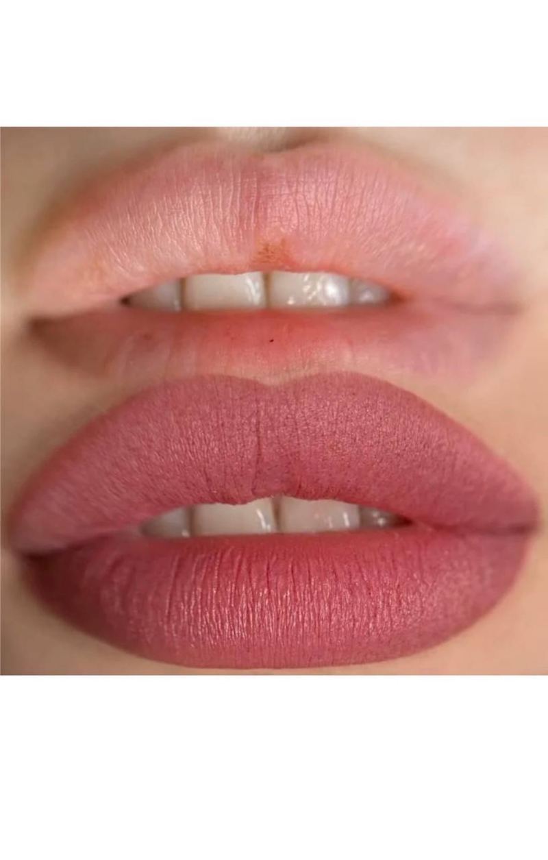 Lip Blush before and after, Frenkel PMU House