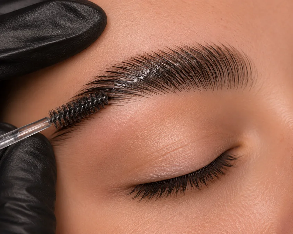 Brow Lamination result